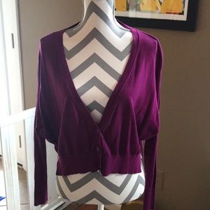 Plum color sweater